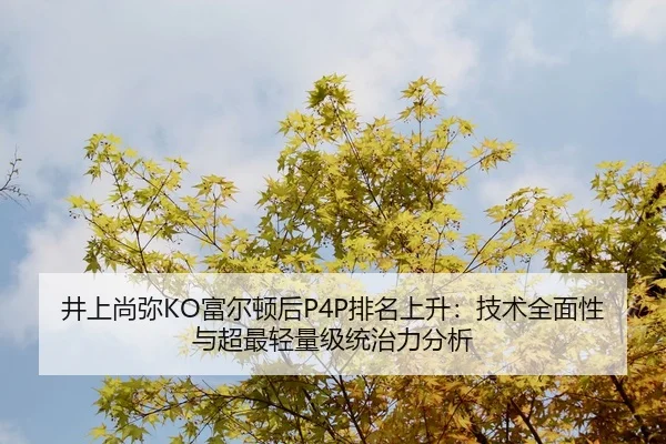 井上尚弥KO富尔顿后P4P排名上升：技术全面性与超最轻量级统治力分析